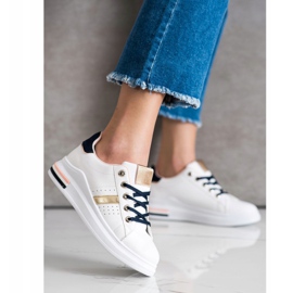 SHELOVET Scarpe da ginnastica sportive bianca 1