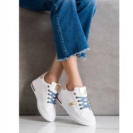 SHELOVET Scarpe da ginnastica sportive bianca 1