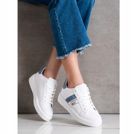 SHELOVET Scarpe da ginnastica bianche casual bianco 1
