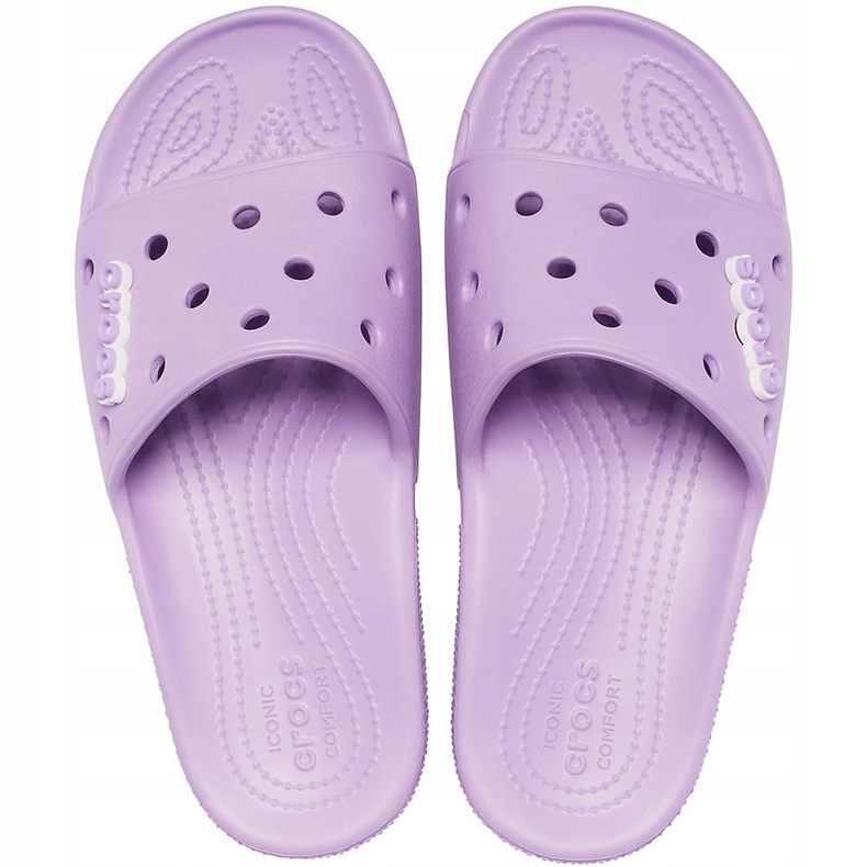 Pantofole da donna Crocs Classic Slide viola 206121 5PR 1