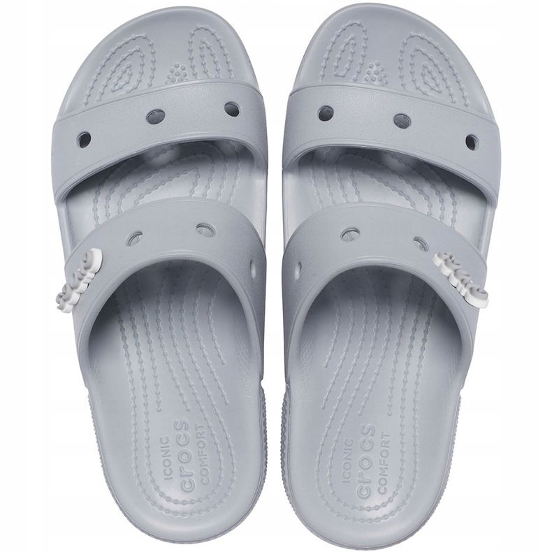 Pantofole Crocs Classic grigie 206761 007 grigio 1