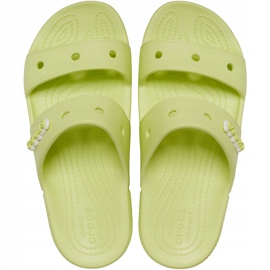 Pantofole Crocs Classic Gialle 206761 3U4 verde giallo 1