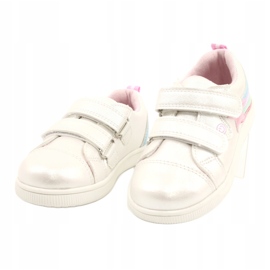 Evento Scarpe sportive per ragazze con una stella 21dz23-3904 bianca bianco 5