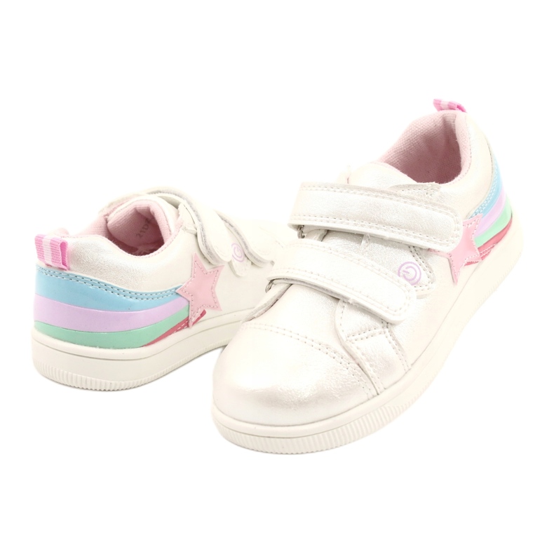 Evento Scarpe sportive per ragazze con una stella 21dz23-3904 bianca 6