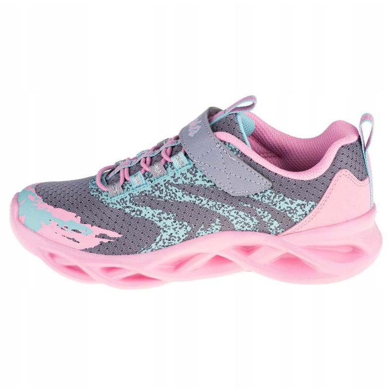 Skechers Twisty Brights W 302301L-GYPK Scarpe rosa grigio 1