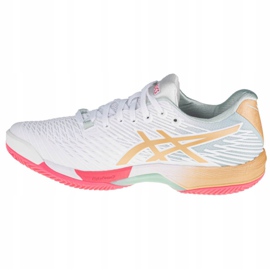 Scarpe Asics Solution Speed ​​Ff 2 Clay LE W 1042A140-100 bianco 1