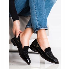 Eleganti scarpe nere di Sergio Leone nero 1
