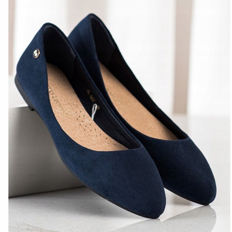 Classiche ballerine Sergio Leone blu navy blu 1