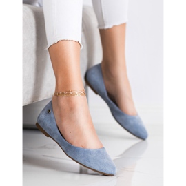 Ballerine classiche Sergio Leone BL622 blu 1