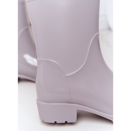 PS1 Shiny Galoshes Stivali Jodhpur grigi Rainy Day grigio 1