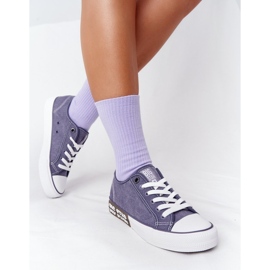 Sneakers da donna Big Star HH274114 Blu Navy 2
