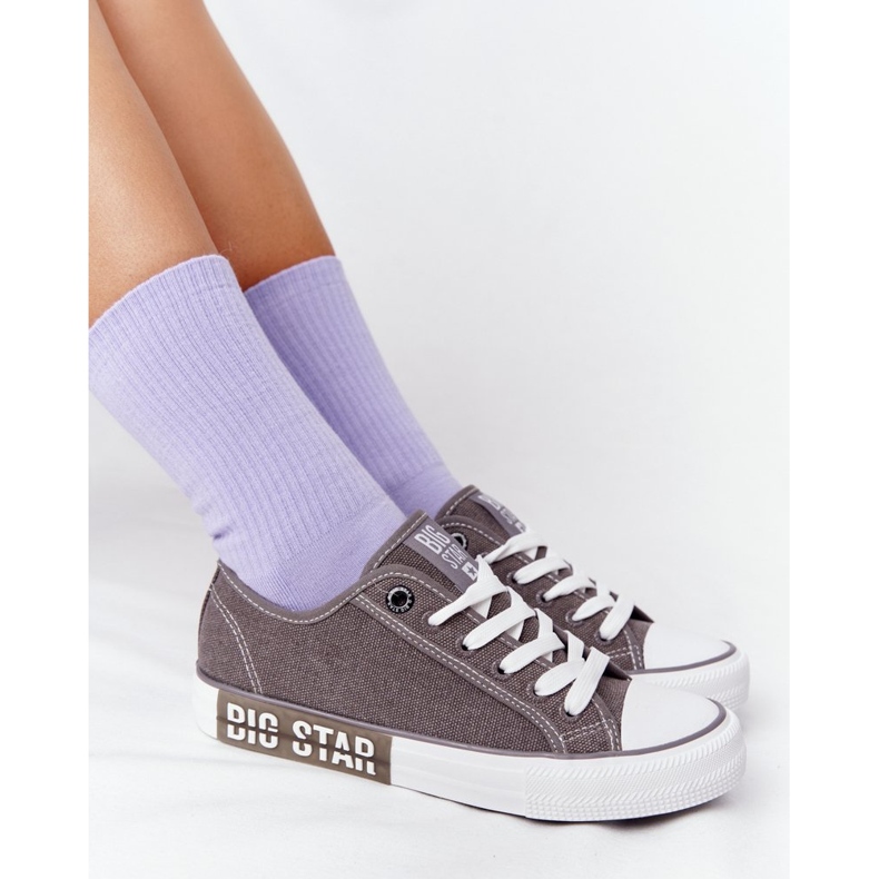 Sneakers da donna Big Star HH274116 Grigie grigio 1