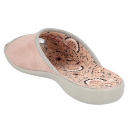 Scarpe donna Befado fiore VIKI 254D126 rosa d'argento grigio 3