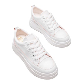 Kelsi chunky sneakers bianche bianco 1