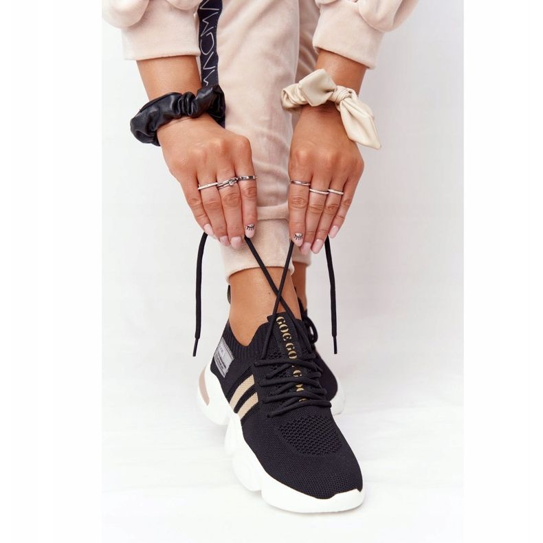 Calze sportive da donna GOE HH2N4017 Nero 2