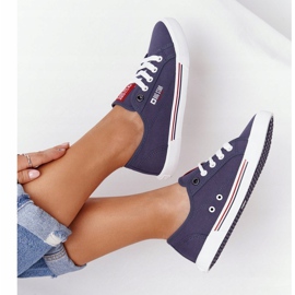 Sneakers da donna Big Star HH274063 Blu Navy 2