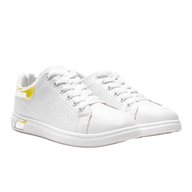 Scarpe da ginnastica olografiche Mackayla bianche bianco 1