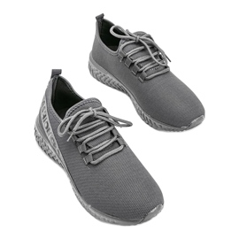 Kyler grigio scarpe sportive casual da uomo 1
