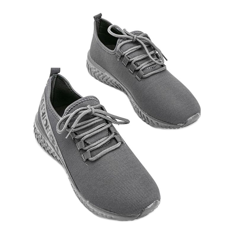 Kyler grigio scarpe sportive casual da uomo 1