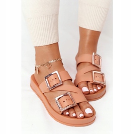 Pantofole in gomma profumate Eco Friendly ZAXY HH285105 Camel beige marrone 1