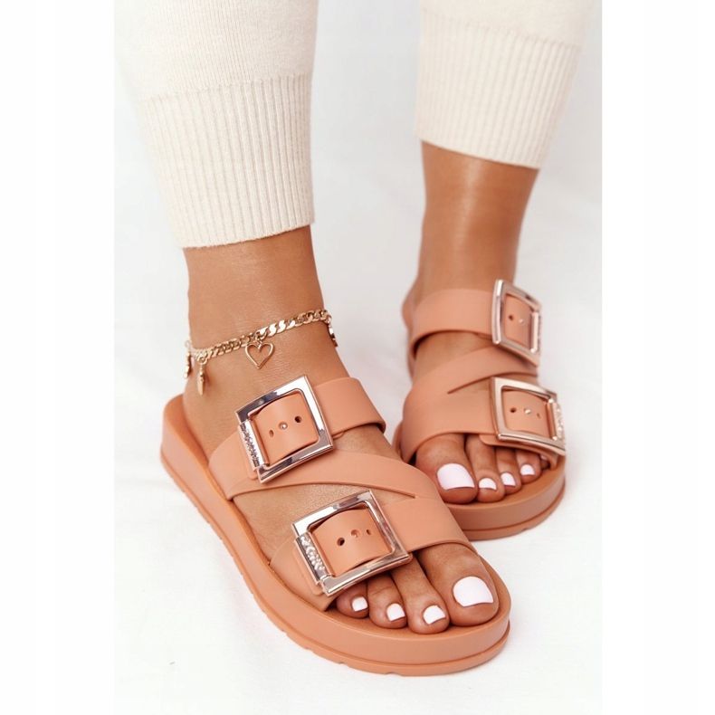 Pantofole in gomma profumate Eco Friendly ZAXY HH285105 Camel beige marrone 1