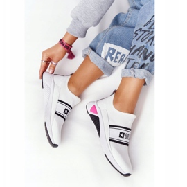Scarpe Sportive Slip-On Memory Foam Big Star HH274538 Bianco 1