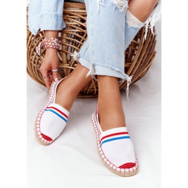 Tommy Big Star Espadrillas HH274486 Bianco rosso blu 2