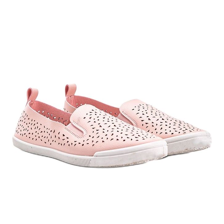 Sneaker rosa traforata Maegan 1