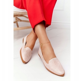 Mocassini Donna Sergio Leone MK700 Scamosciato Rosa 1