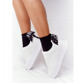 PS1 Scarpe sportive da donna sulla piattaforma bianche This Is Me bianca 2