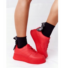 PS1 Scarpe sportive da donna sulla piattaforma rosse This Is Me rosso 1