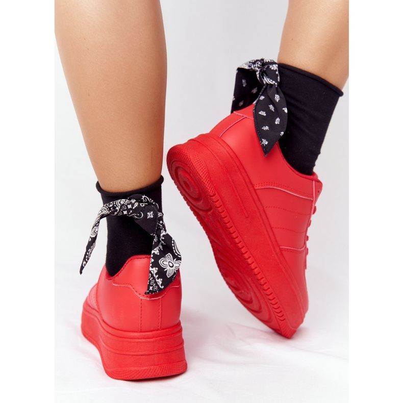 PS1 Scarpe sportive da donna sulla piattaforma rosse This Is Me rosso 2