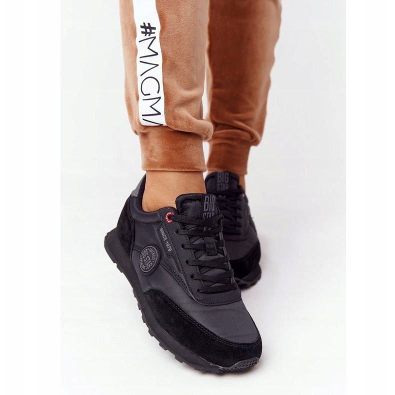 Scarpe sportive da donna Memory Foam Big Star HH274528 Nero 1