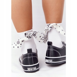 Sneakers da donna in pelle Big Star HH274145 Nere nero 2