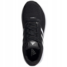 Adidas Runfalcon 2.0 scarpe da donna nere e bianche FY5946 bianca nero 1