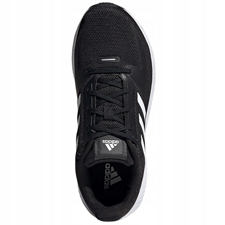 Adidas Runfalcon 2.0 scarpe da donna nere e bianche FY5946 bianca nero 1