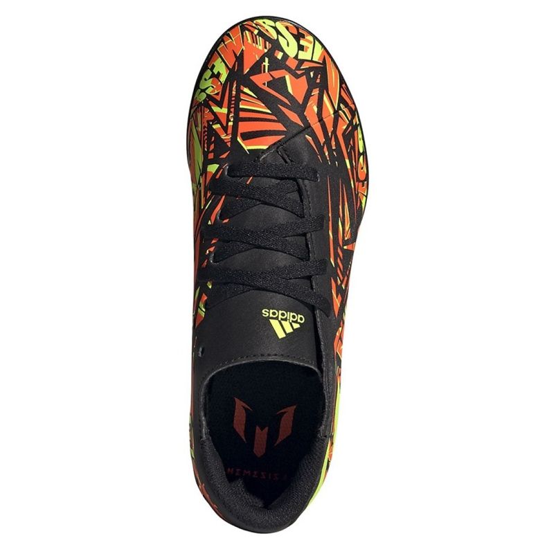 Scarpe da calcio Adidas Nemeziz Messi.4 Tf Jr FW7311 multicolore arancia 2