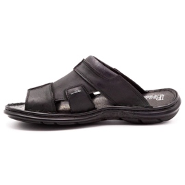 Polbut Pantofole da uomo 358 nere nero 1