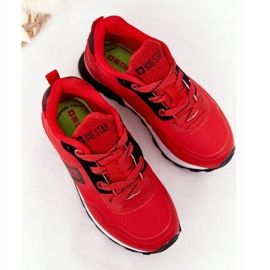 Scarpe sportive per bambini Memory Foam Big Star HH374173 Rosse rosso 2