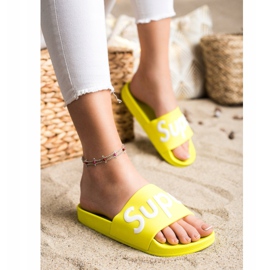 Seastar Pantofole in super gomma verde giallo 2