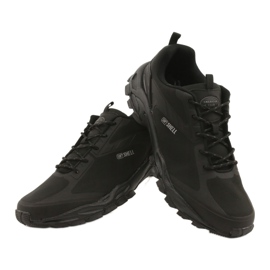 Scarpe sportive uomo softshell impermeabili ADI American Club HL16 nero 5