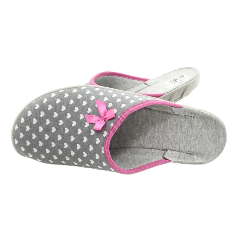 Scarpe da donna Befado pu 235D174 bianca rosa grigio 5