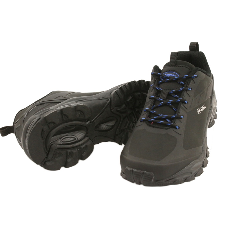 American Club Scarpe sportive femminili SoftShell Waterproof HL18 Black nero 2