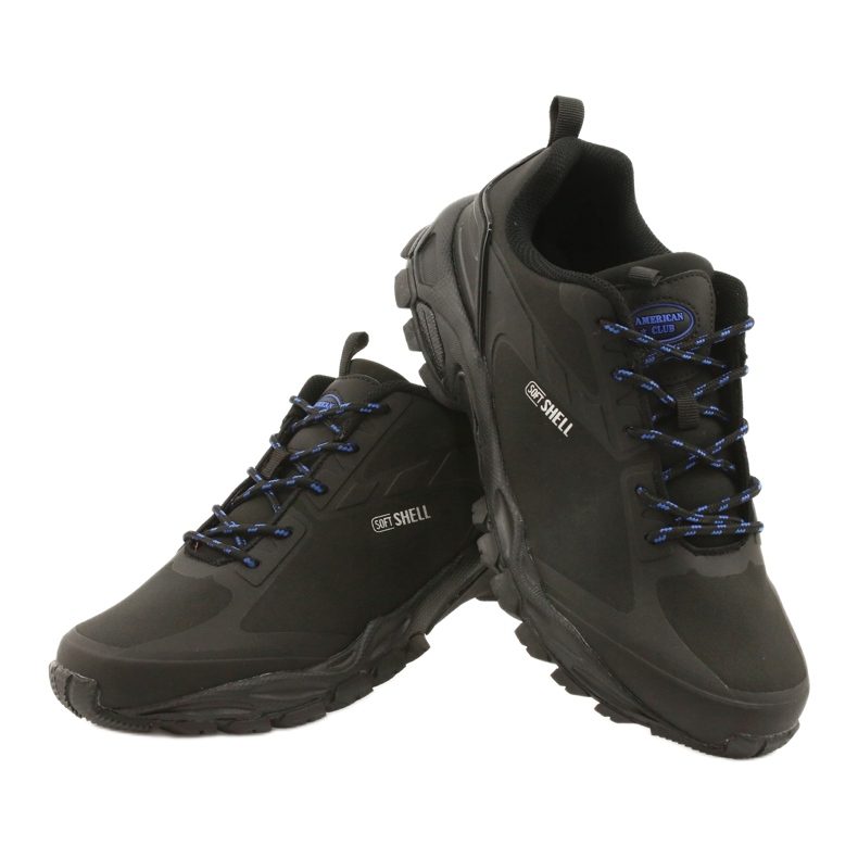 American Club Scarpe sportive femminili SoftShell Waterproof HL18 Black nero 3