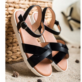 Seastar Sandali Classici In Ecopelle nero 1