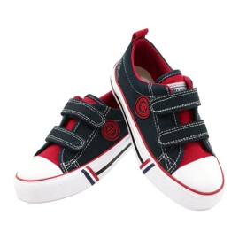 American Children's American Club LH62 Navy Blue Sneakers rosso blu navy 3