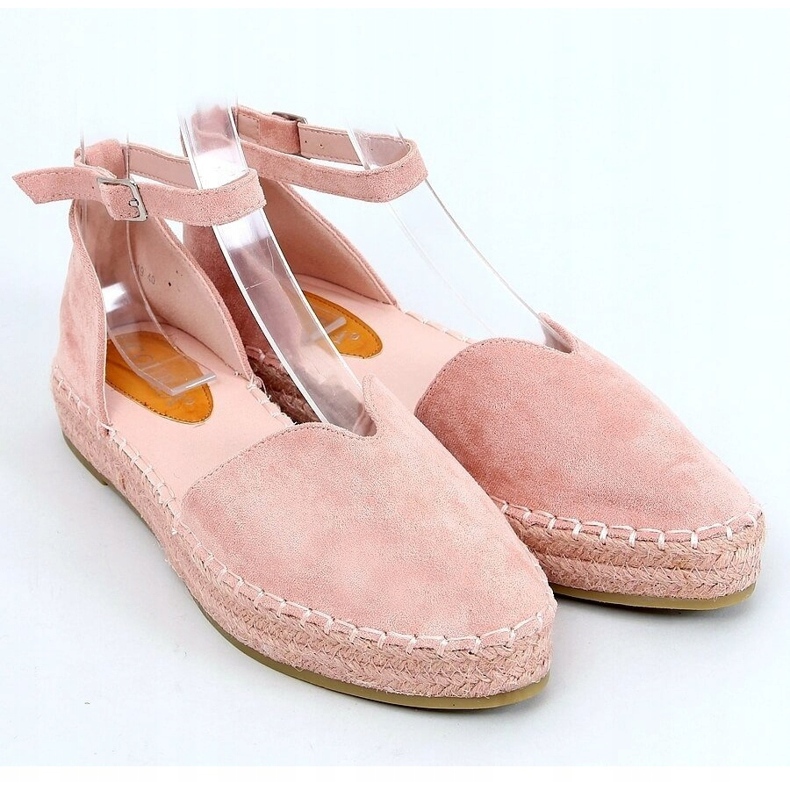 Espadrillas da donna con cut-out rosa 1219 Pink 1