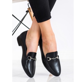 Sergio Leone Mocassini Classici Con Ecopelle nero 1