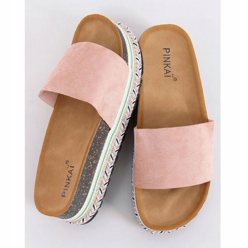 Ciabatte in sughero rosa LS015 Pink 1
