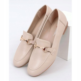 Mocassini donna beige T392 Beige 1